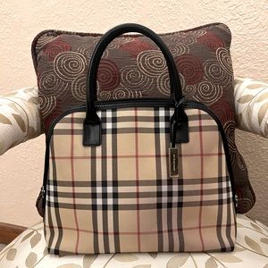 Burberry Domed Satchel Tote